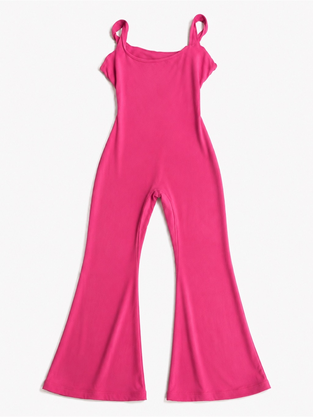 Yeoreo Bright Pink  Women’s Flared Jumpsuit